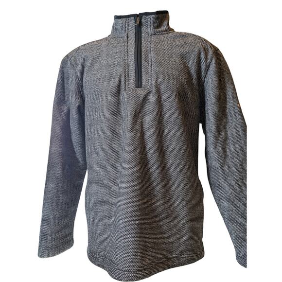 Orvis Sweater Mens Medium Sherpa Pullover Cozy Fleece Warm Winter Quarter Zip - Picture 3 of 14